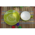 Tasse à café en vitrocéramique antique Haonai et soucoupe